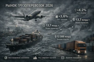 Рынок грузоперевозок 2026: что сейчас происходит в логистике