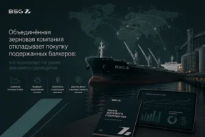 Теперь на тему: Объединённая зерновая компания откладывает покупку подержанных балкеров: что происходит на рынке зернового судоходства