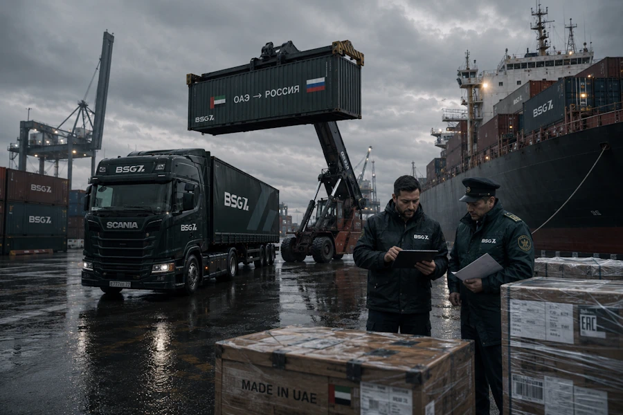 Груз из ОАЭ в Россию: как организовать поставку для бизнеса